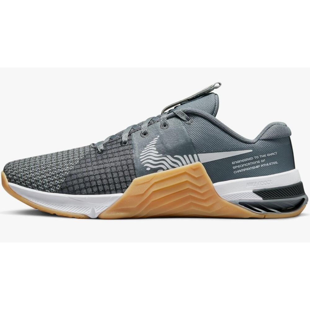 Nike Men's Metcon 8 Trainers, Smoke Grey White Dk Smoke Grey, 9.5